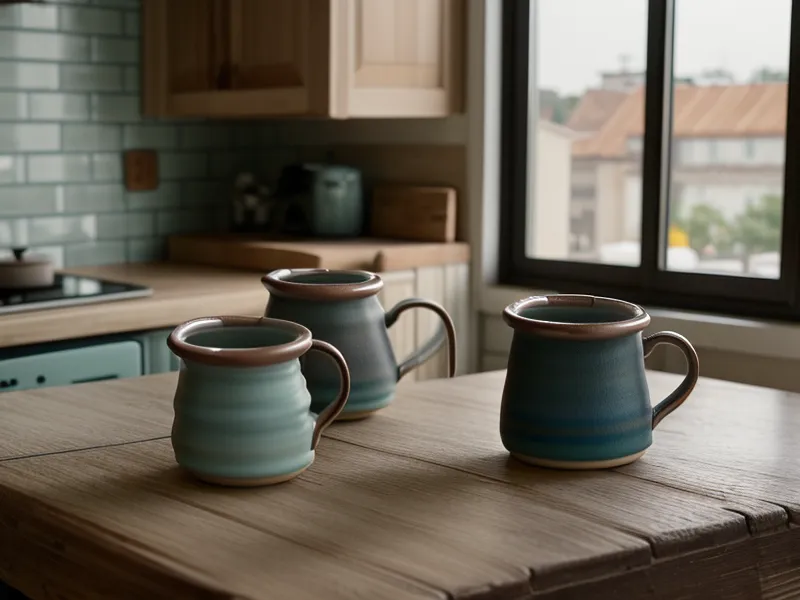 Deux tasses de café dépareillées, l'une vide, qui illustrent la distance qui s'installe dans un couple.